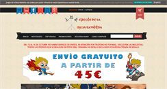Desktop Screenshot of juegosdelamesaredonda.com